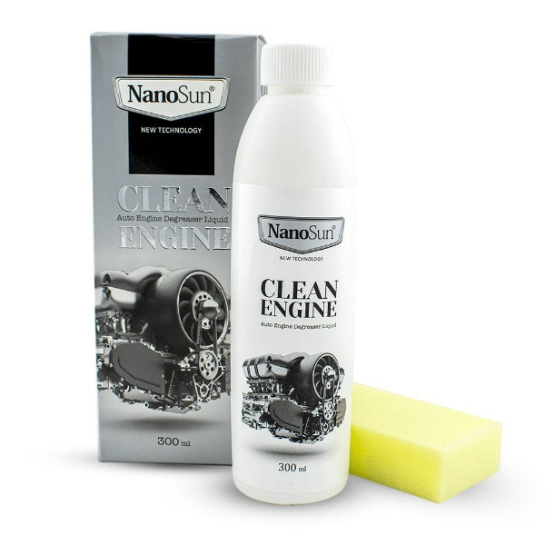 موتور شوی و چربی زدای نانوسان 300 میلی لیتر بدون تریگر ا Nanosun