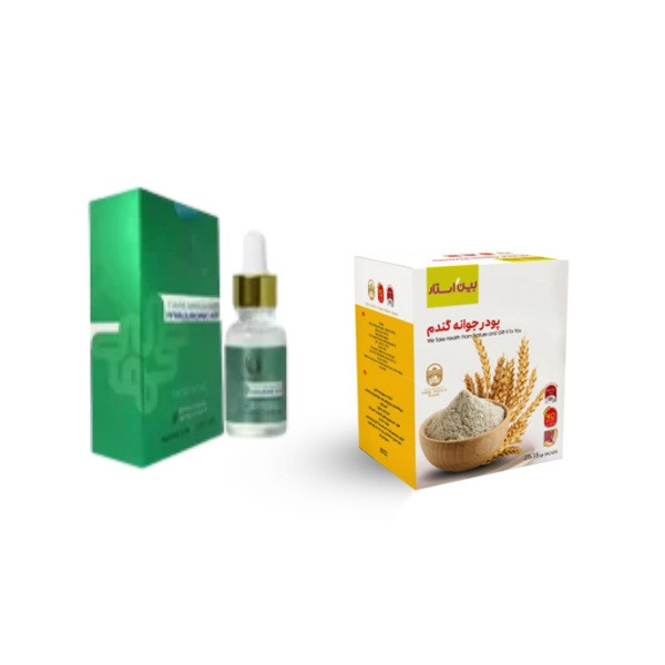 پکیج چاقی صورت لاکچری کوین و جوانه گندم