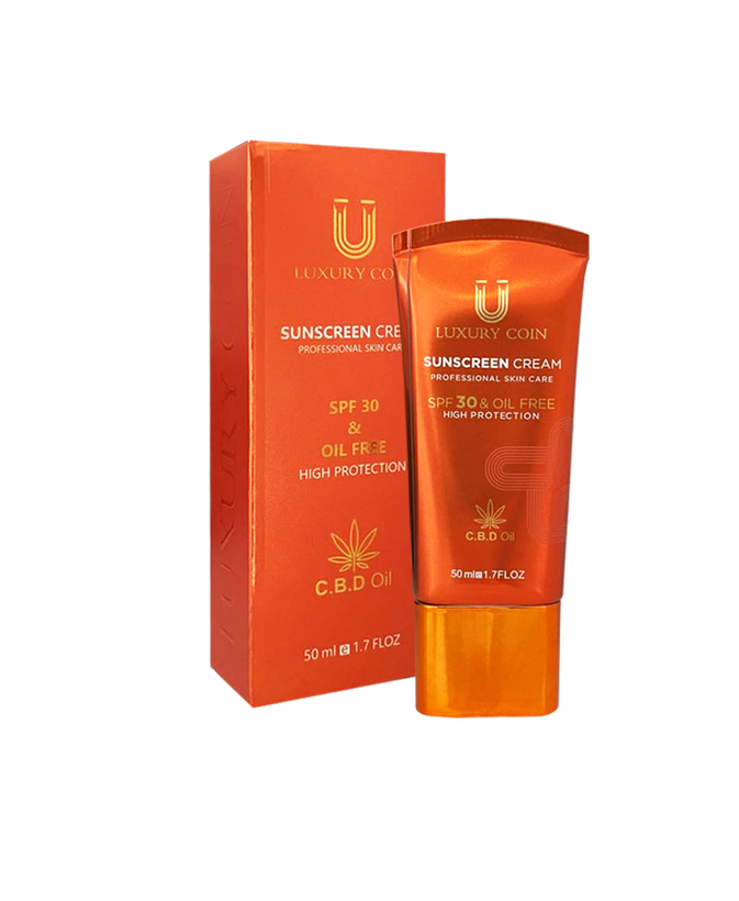 کرم ضد آفتاب spf 30 لاکچری کوین حجم 50 میلی لیتر