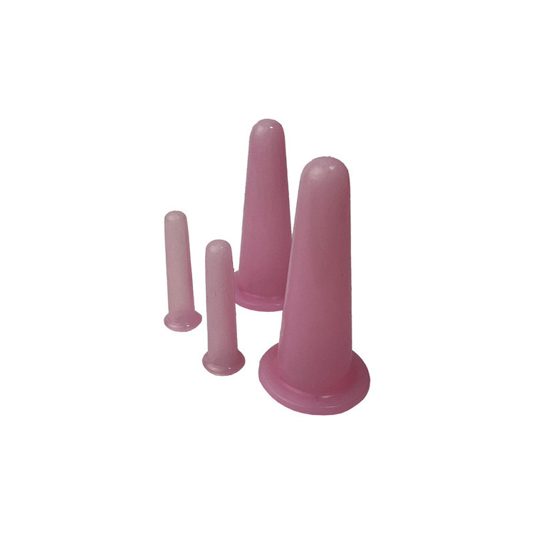 کاپ سیلیکونی ماساژ صورت و گونه بسته 2 عددی و 4 عددی