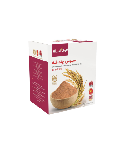 سبوس چند غله بین استار بیز جعبه 25 عددی