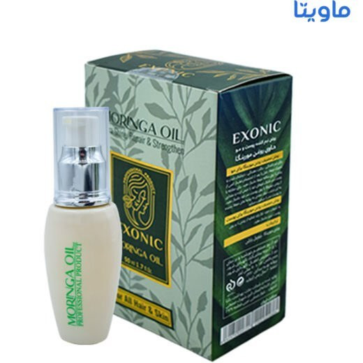 پکیج رفع ریزش مو، تقویت و مراقبت از مو اکسونیک Exonic حاوی روغن مورینگا