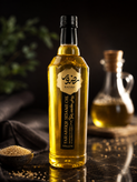 روغن خوراکی کنجد فرابکر رضوی حجم ۱۰۰۰ سی سی (یک لیتری)